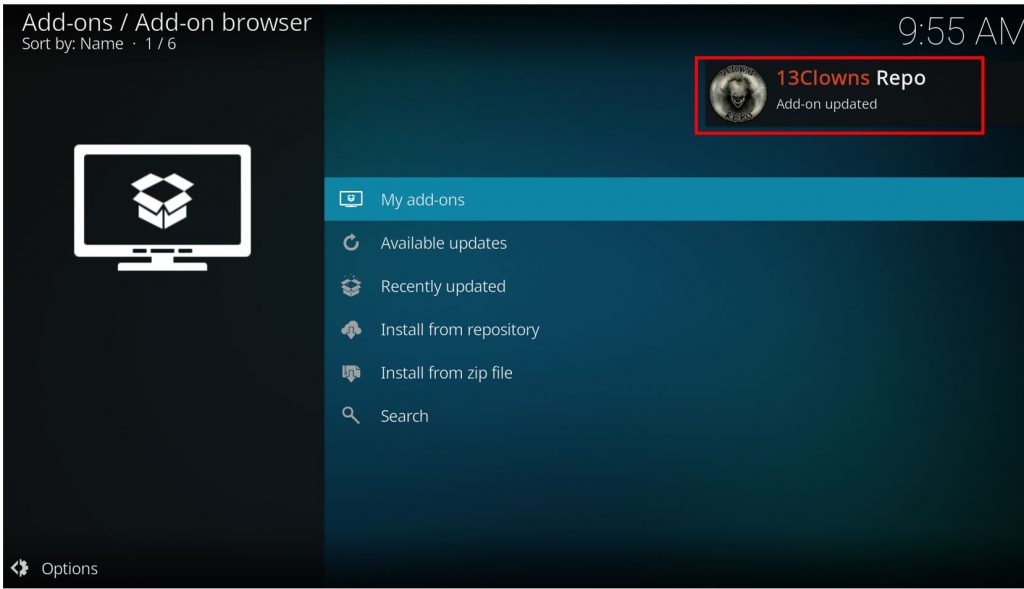 how to install 13 Clowns kodi addon