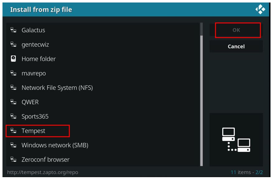 install tempest repository