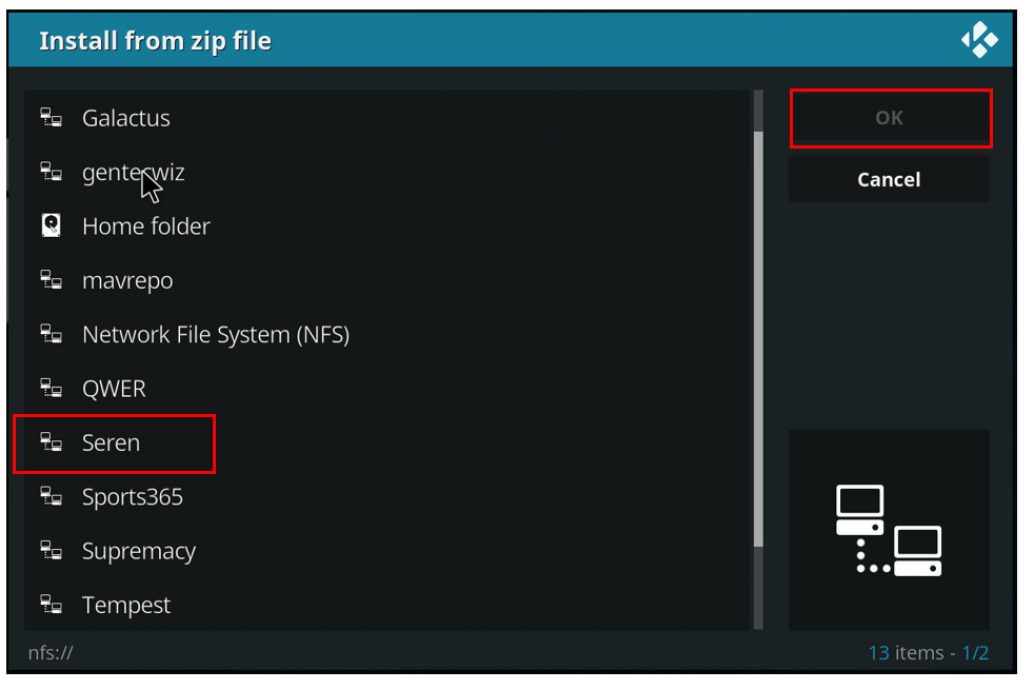 seren repository