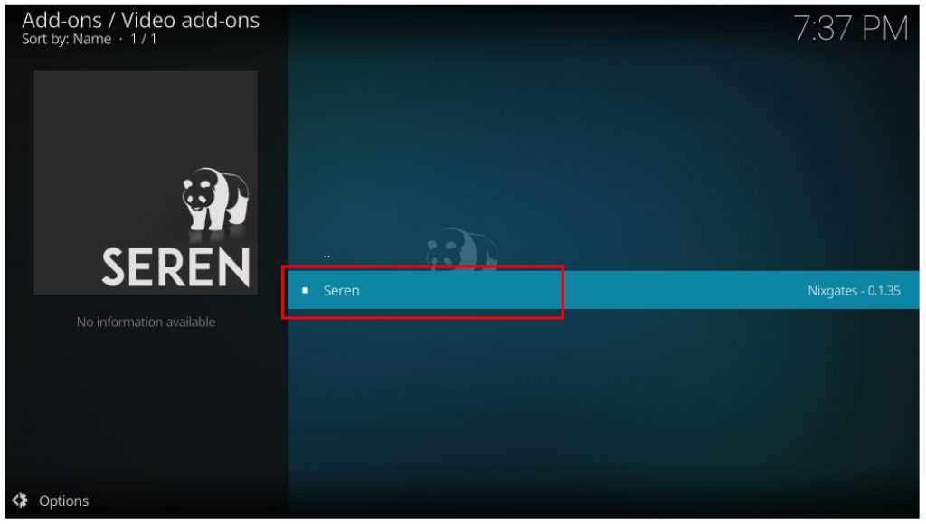 seren addon