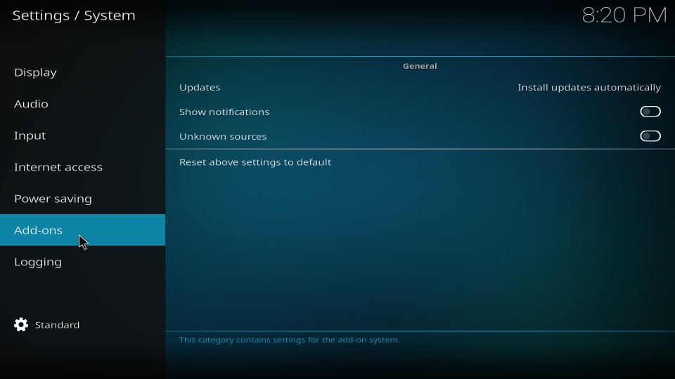 how to install titanium build on kodi