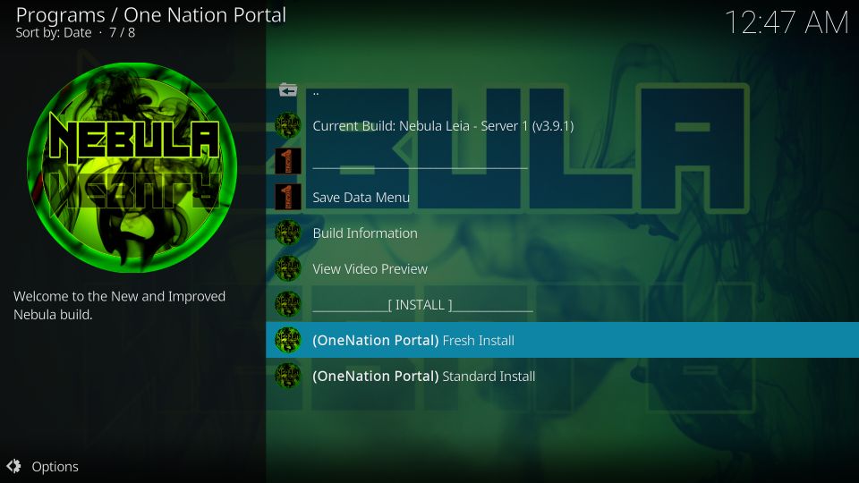 kodi builds one nation portal 