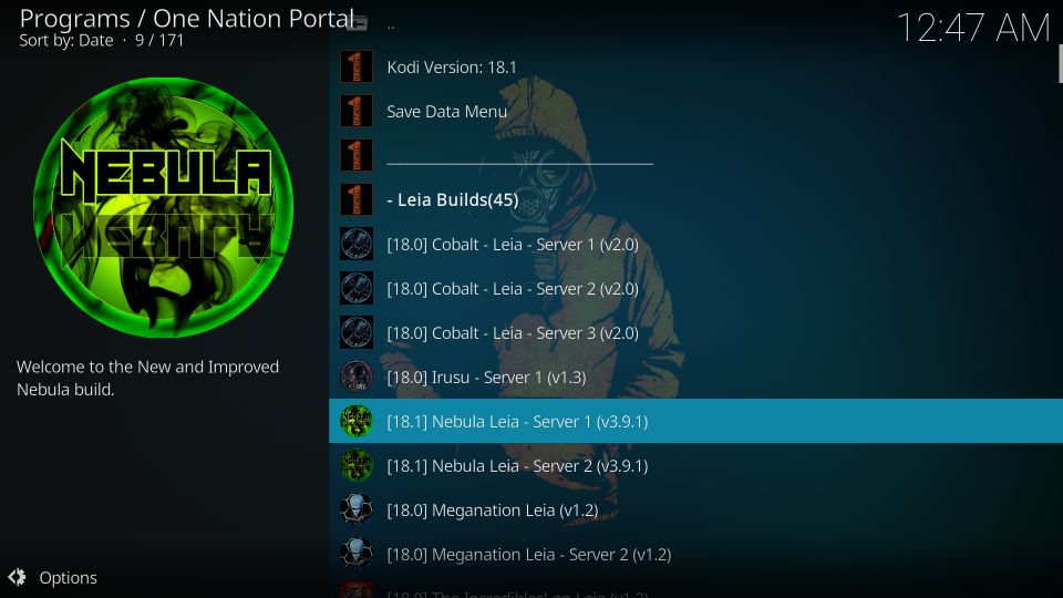 install onenation portal kodi builds