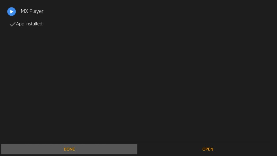 steps to install mx player on firestick