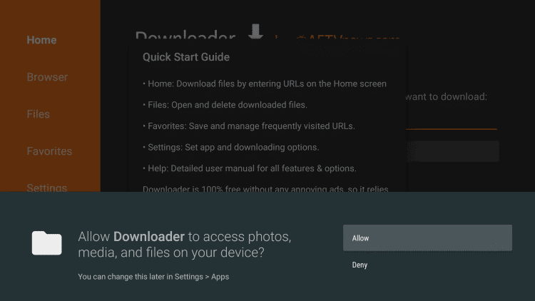 downloader app for android tv