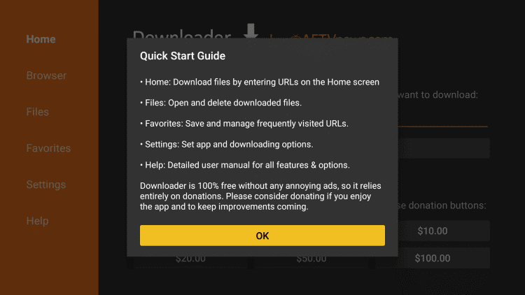 install downloader on android box