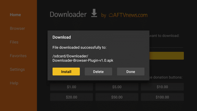 downloader on android box