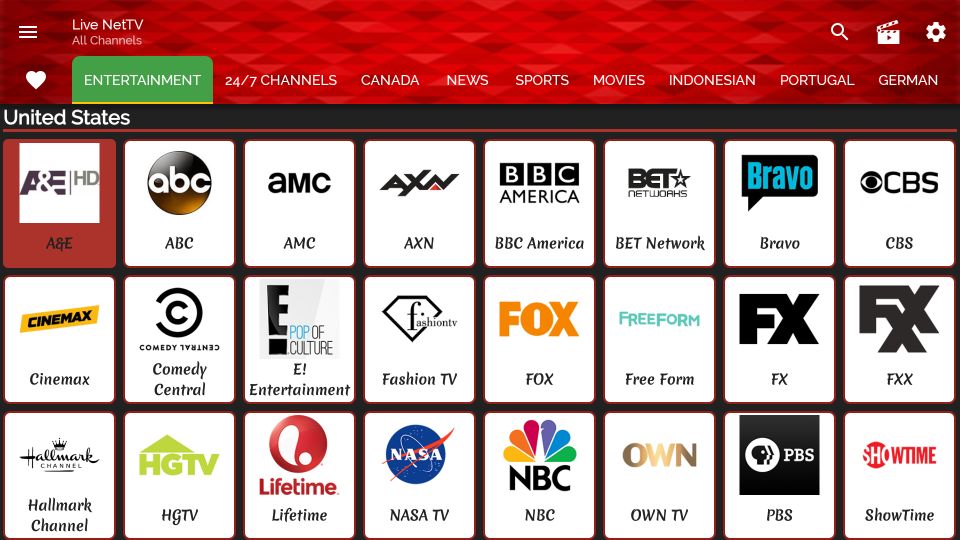live net tv apk