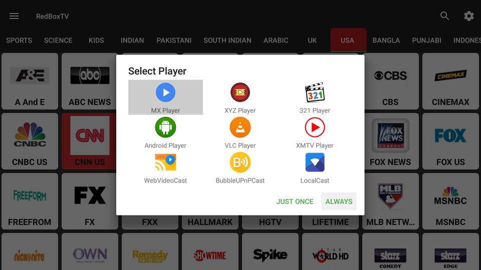 how to install and use redbox tv on firestick