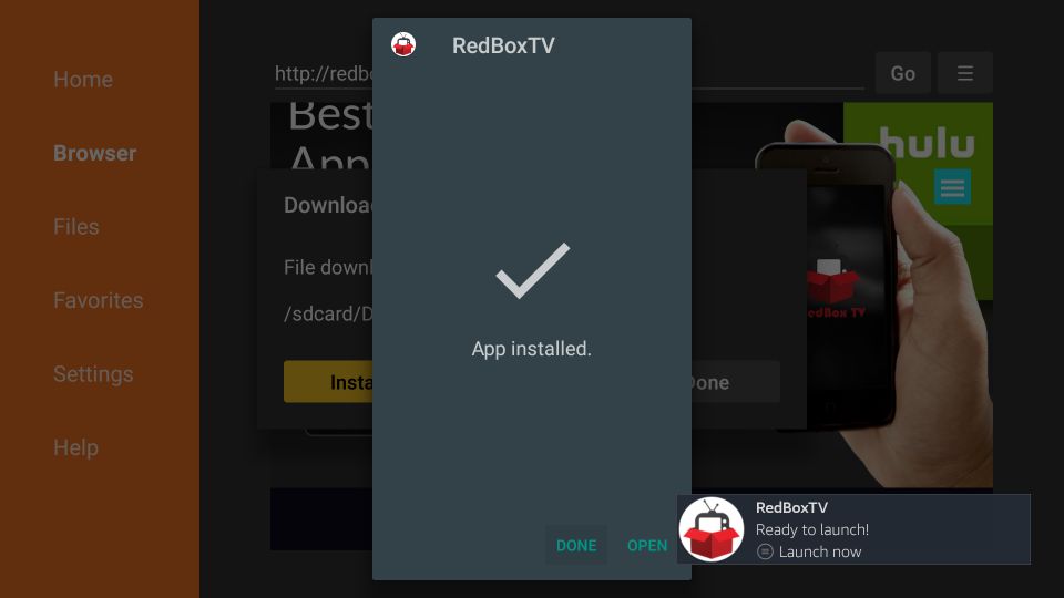 redbox tv apk