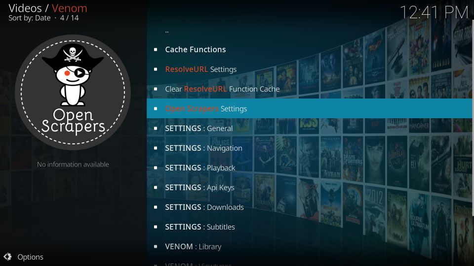 venom kodi addon
