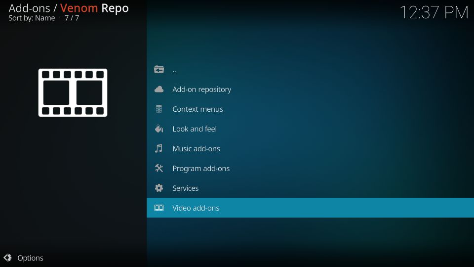 how to install venom addon on kodi