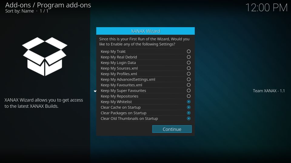 xanax kodi build