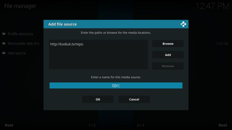 dejavu kodi addon