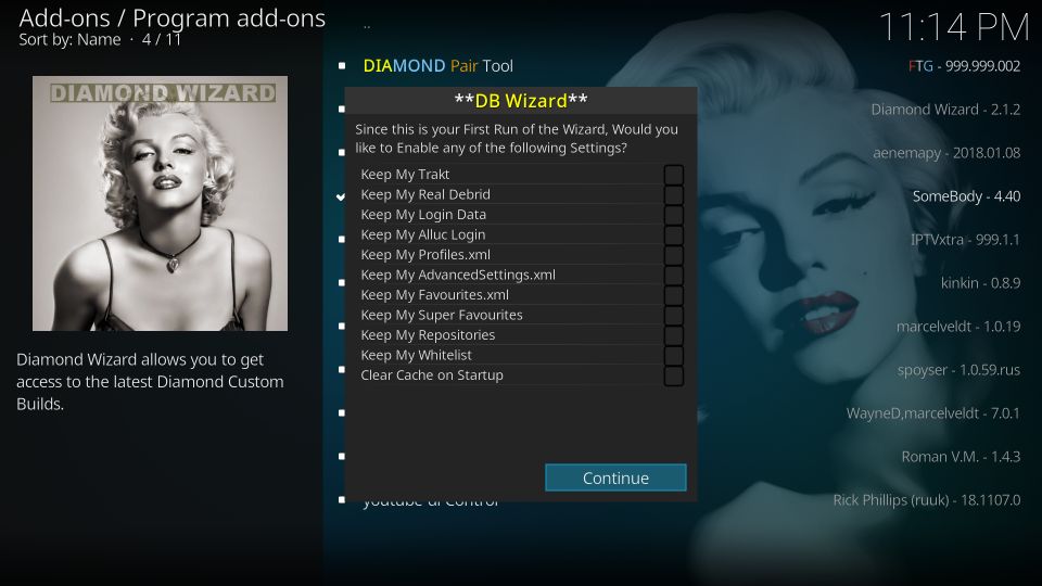 diamond kodi build