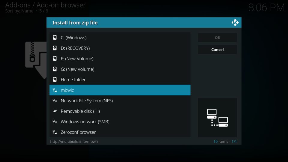 how to install silvo build on kodi