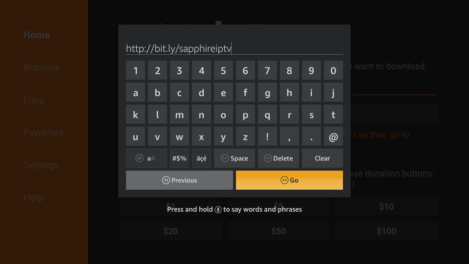 how to download sapphire secure apk on firestick