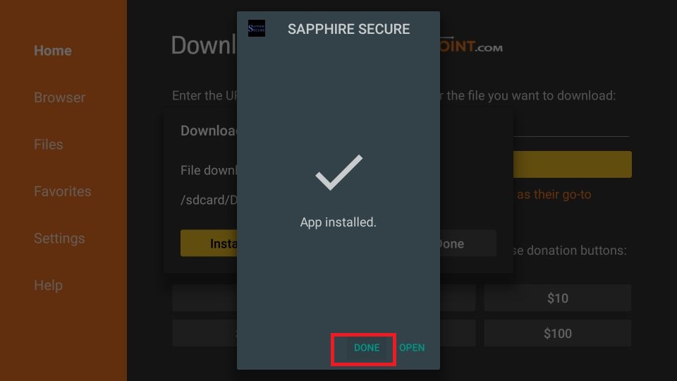 sapphire secure