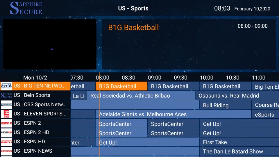 us sports channels