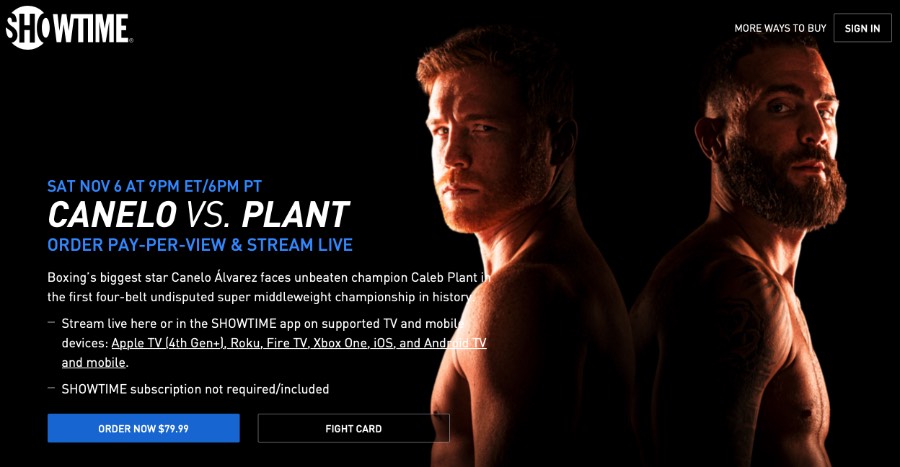 How to Watch Canelo Alvarez vs Caleb Plant Fight on FireStick