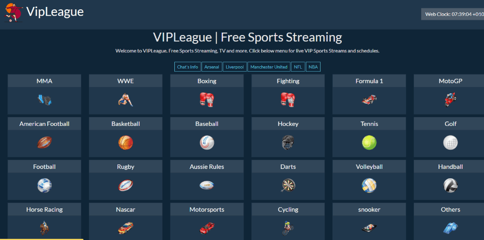 live sports streaming sites