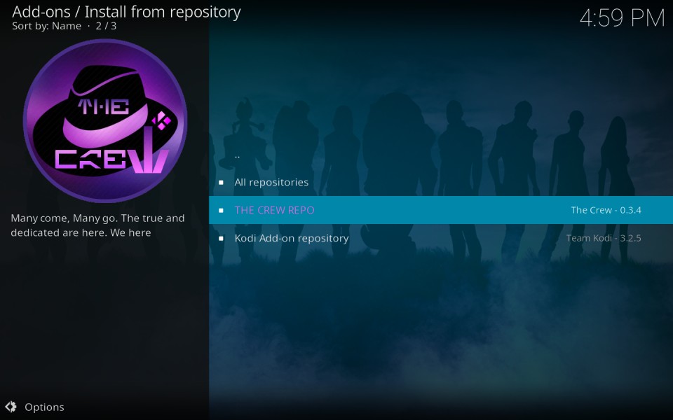 how to download the crew on firestick