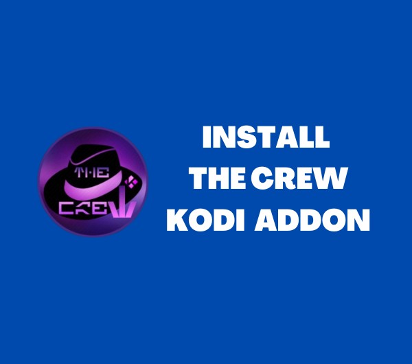 how to install the crew kodi addon