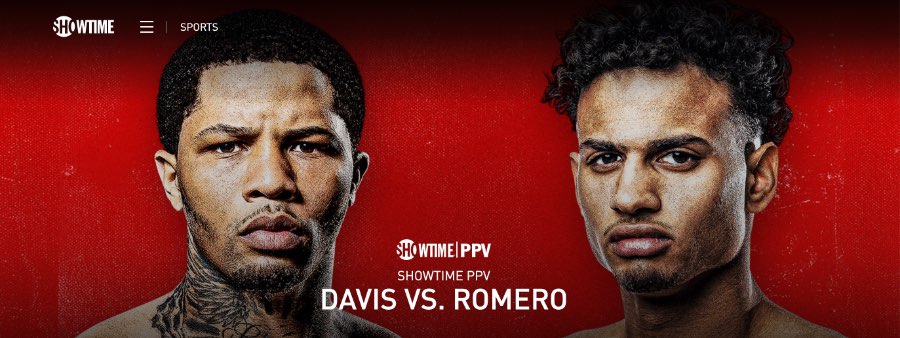 watch davis vs. romero on firestick in the US