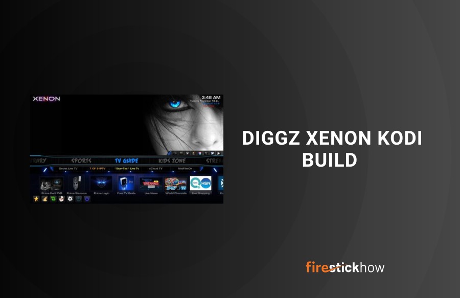 install Diggz Xenon Kodi Build