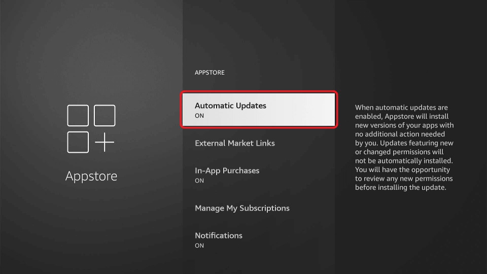 select Automatic Updates