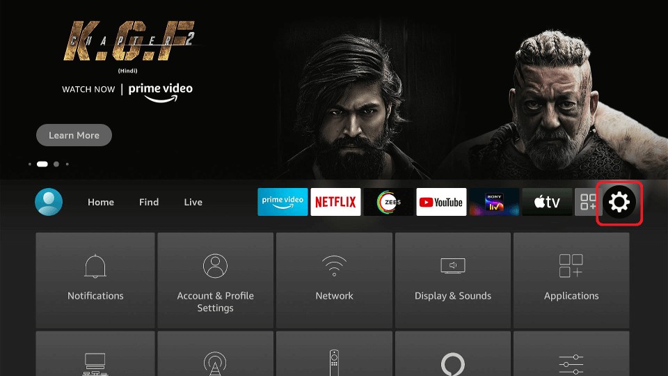 firestick settings