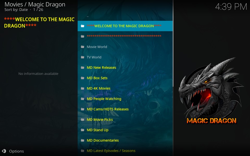 how to install magic dragon addon on kodi