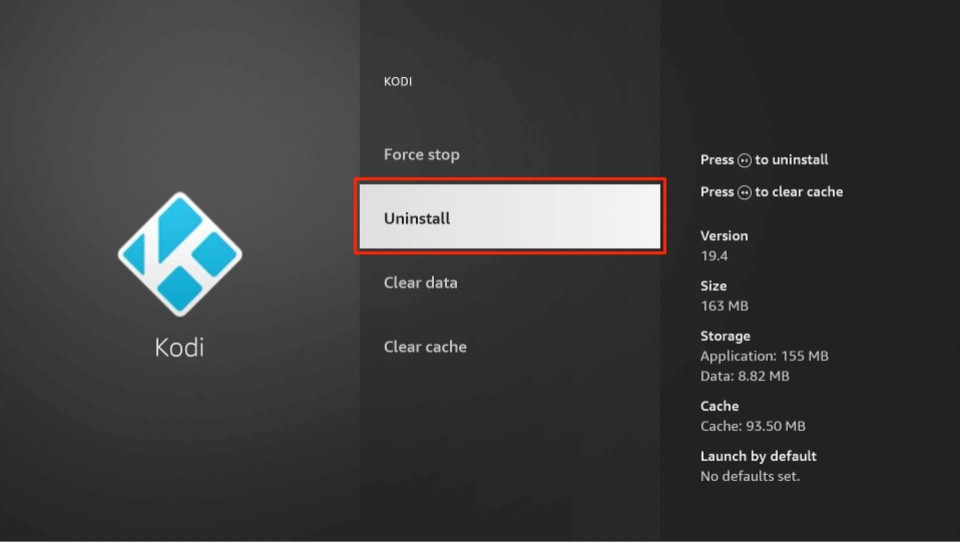 update kodi on firestick