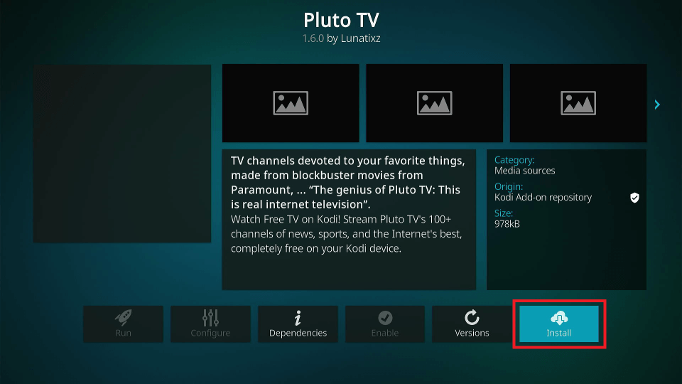 how to Install pluto tv kodi addon