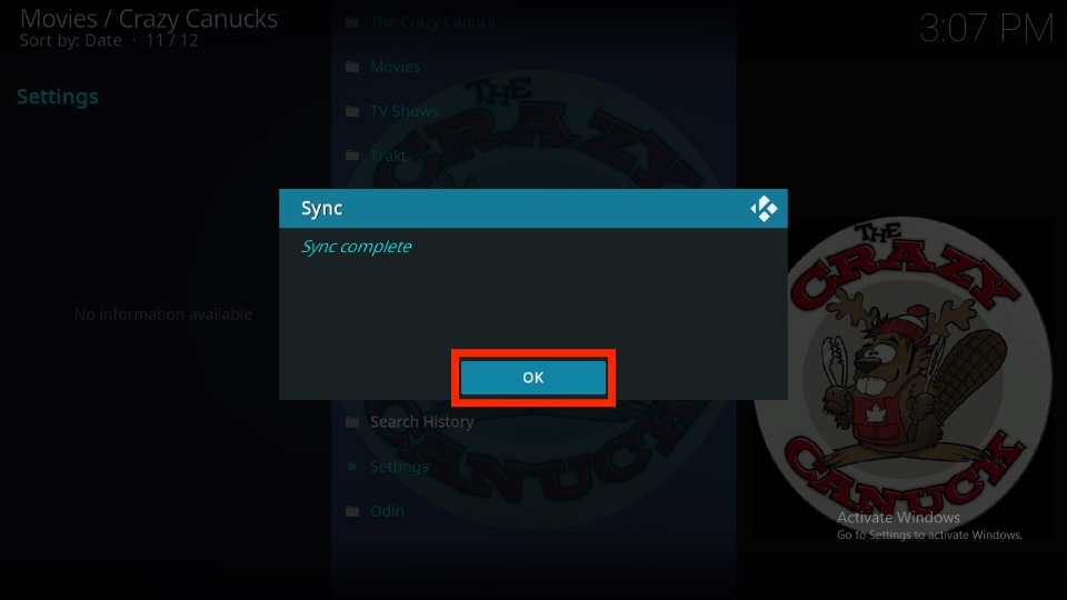 how to install crazy canucks kodi addon