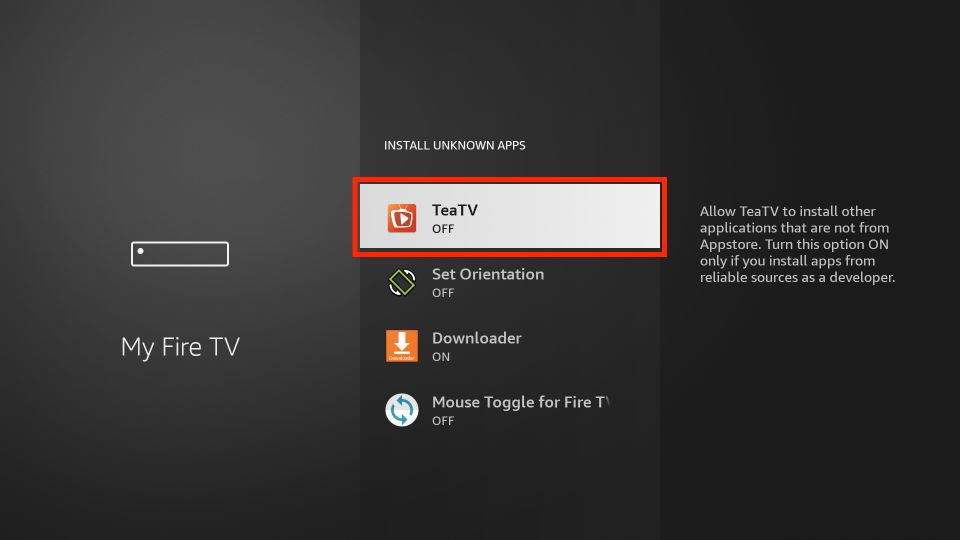 teatv app