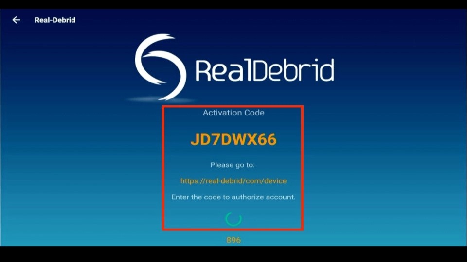 real debrid activation code