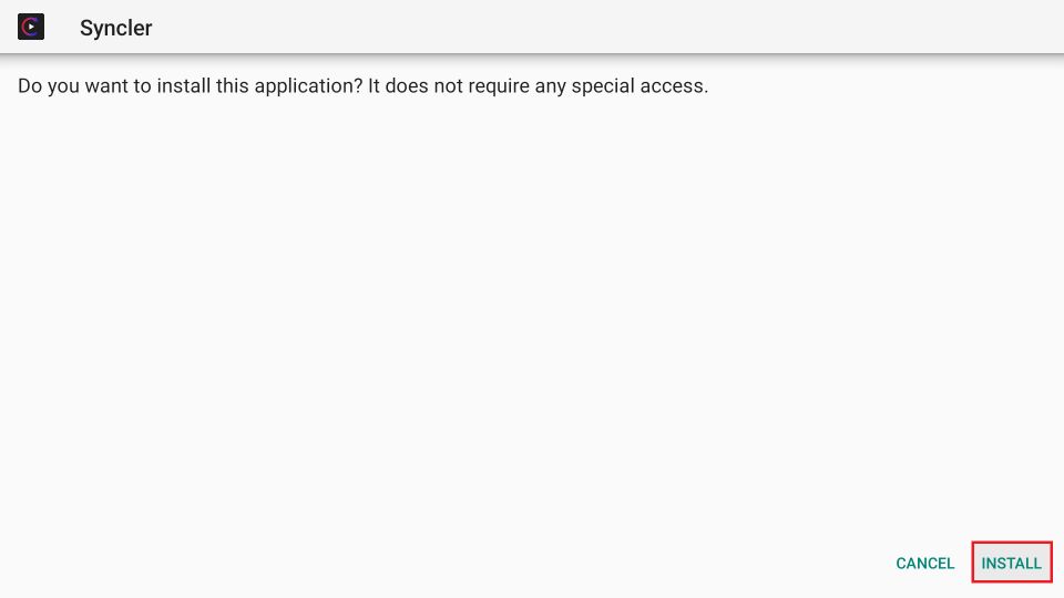 how to install syncler on firestick