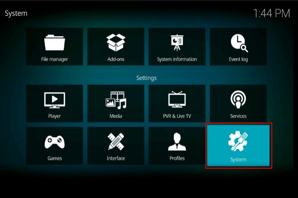 kodi system