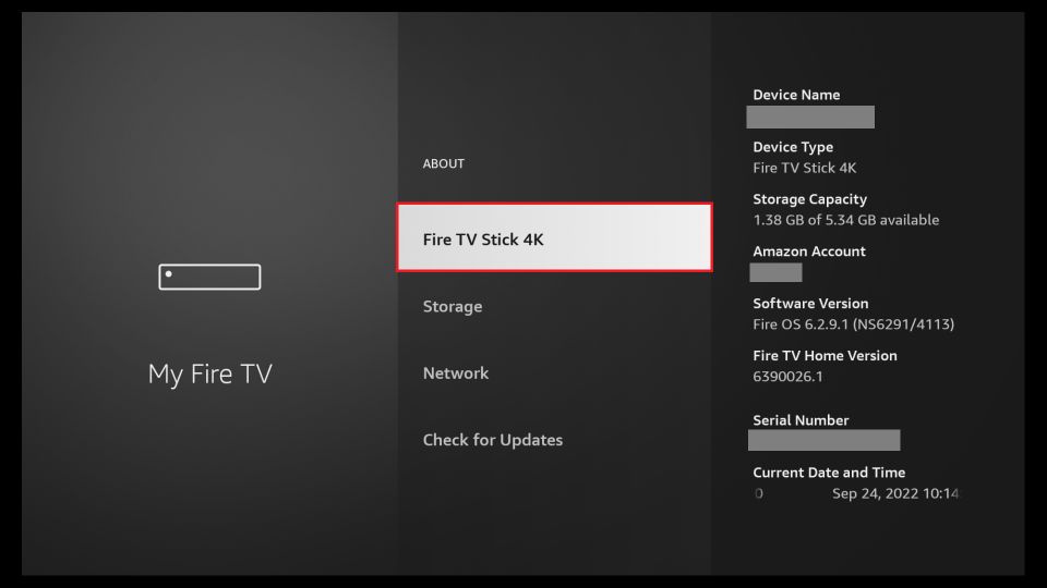 click fire tv stick