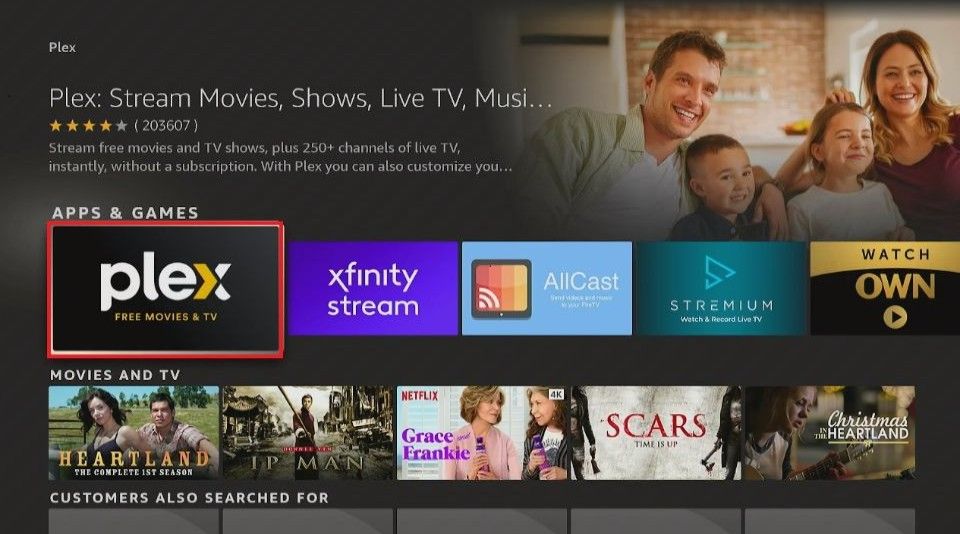 plex for firestick