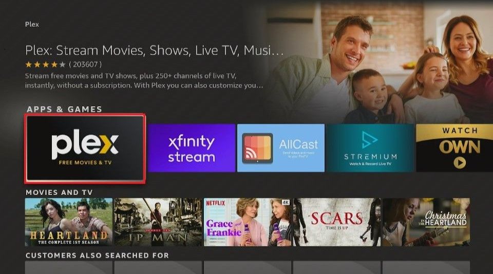 plex for firestick