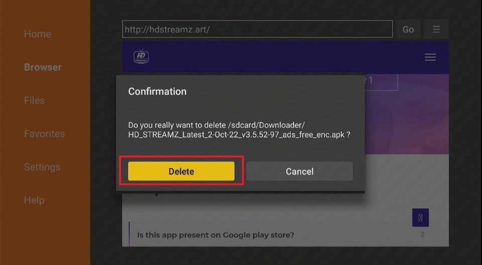 hd streamz app