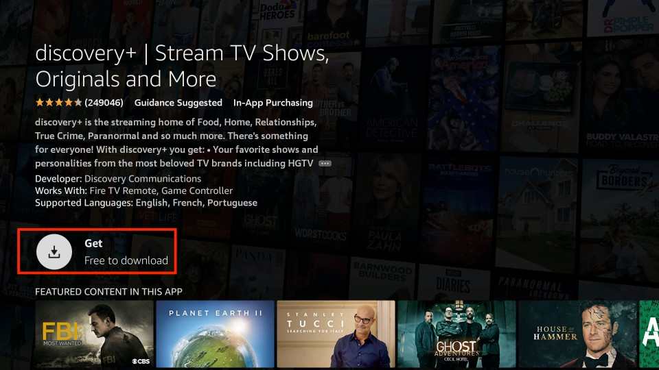 how to download discovery plus on firestick