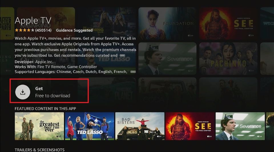 how to get apple tv on firestick