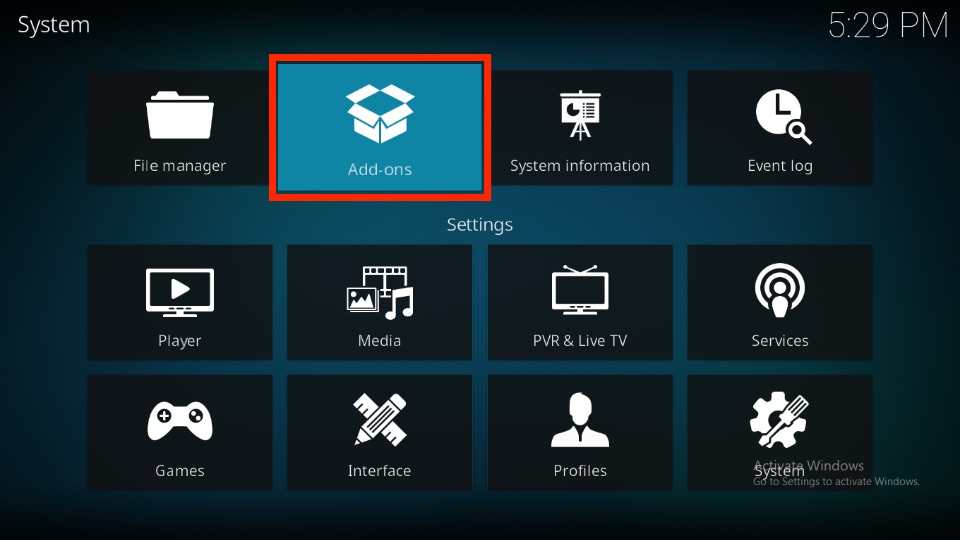 kodi addons