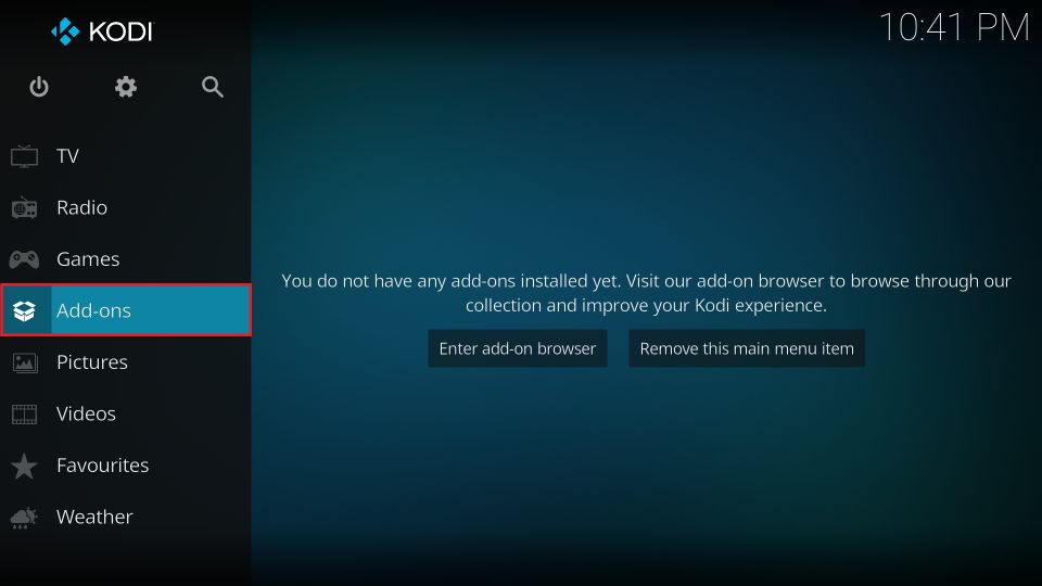 kodi addons