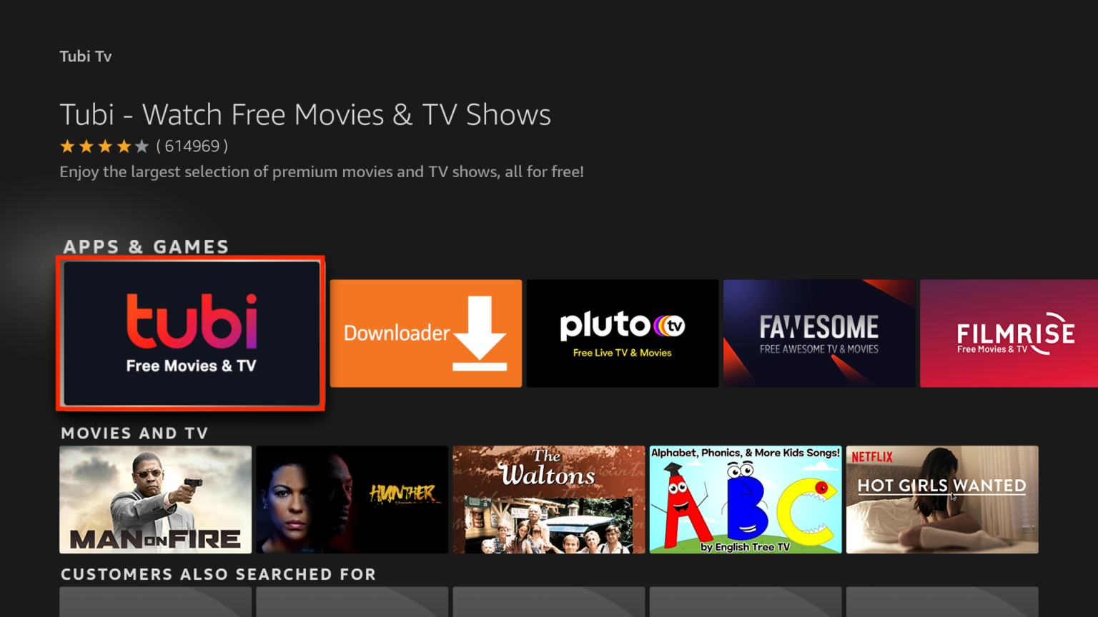 How to Install Tubi TV on FireStick for Free Movies & Shows - Fire