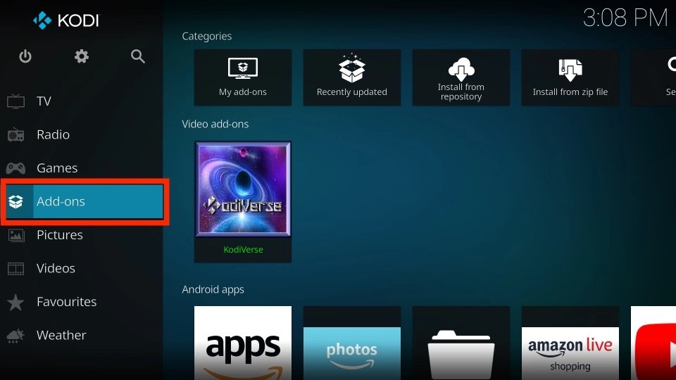 How to Use Kodiverse Kodi Addon