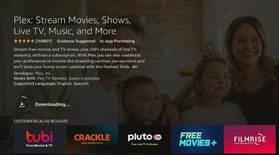 plex for amazon fire tv